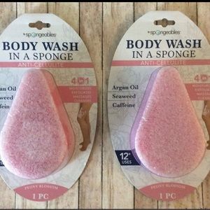 (2) Spongeable Anti-Cellulite Reusable Sponge